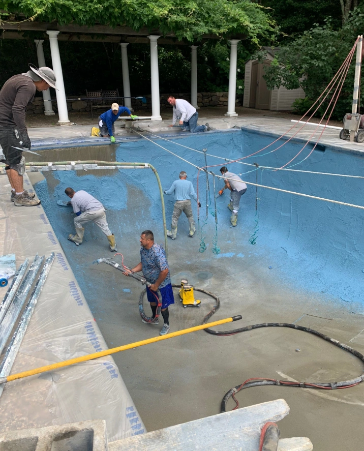 pool installation web